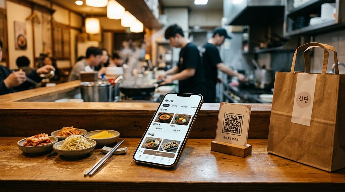 한식당 자체 앱 vs 도어대시: $14K가 4개월 만에 본전