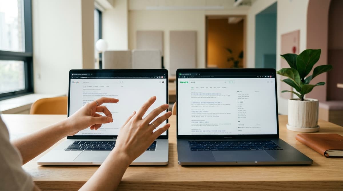 Naver vs Google: Where Should Your US-Based Korean Business Actually Rank?